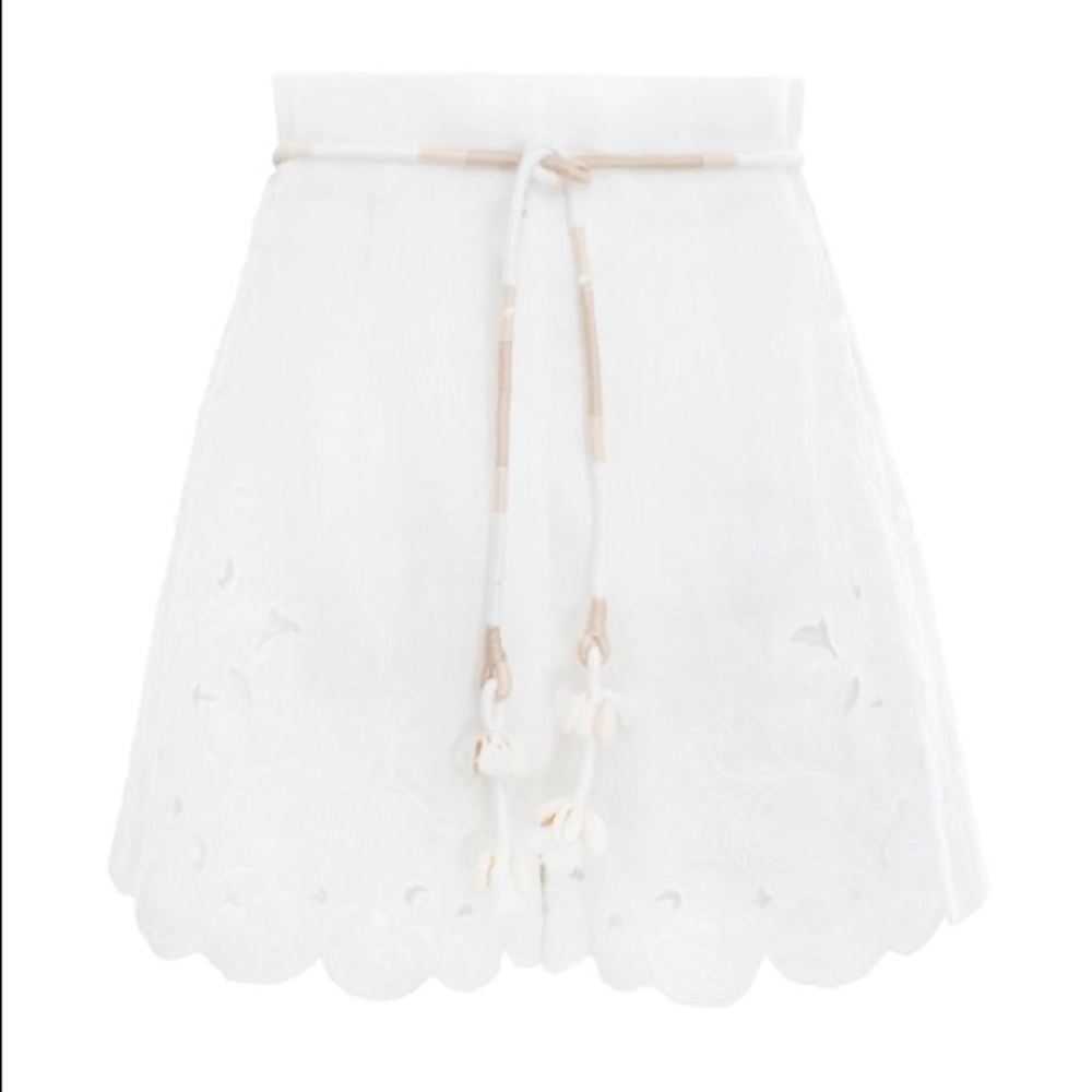 Zimmermann Nina Embroidered Short - Picture 6 of 11
